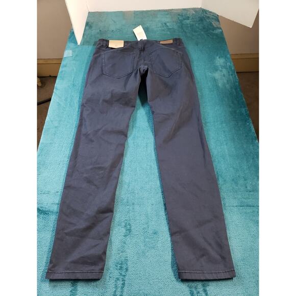 LOGG Jeans Sz 12 Womens Blue Stretch Pants Mid Rise Ladies Slim Straight NWT - Picture 11 of 15